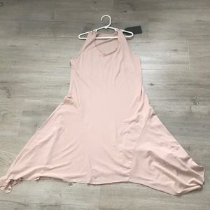 All Saints cami pink dress